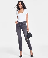 I.n.c. International Concepts Women's Mid Rise Skinny Jeans