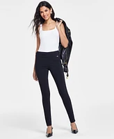 I.n.c. International Concepts Women's Mid-Rise Skinny Pants, Regular, Long & Short Lengths, Created for Macy's