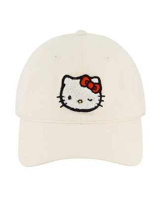 Sanrio Hello Kitty Chenille Patch Dad Cap