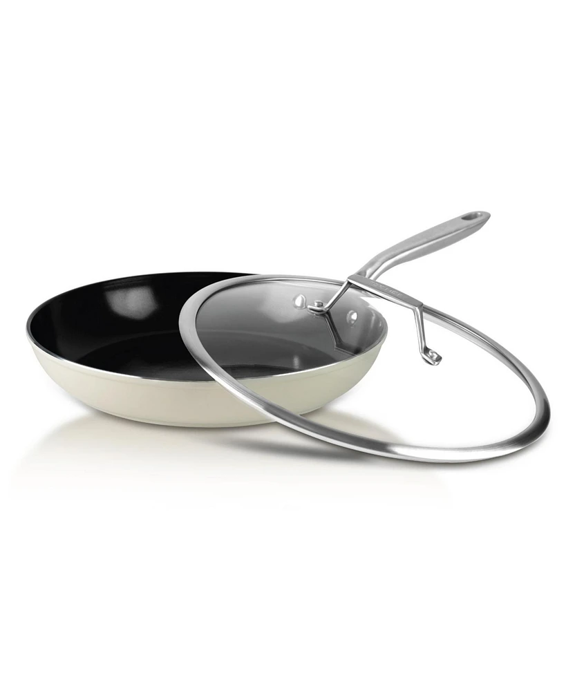 Techef - ValenCera - 12 Inch Frying Pan with Cover