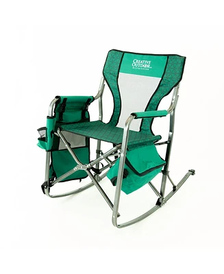 Outdoor Folding Rocking Director's Chair
