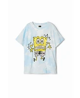 Desigual Boys Boys's Tie-dye SpongeBob T-shirt