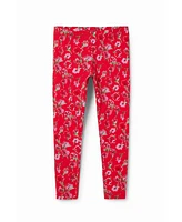 Desigual Girls Girls's Long floral leggings