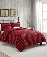 Sunham Plaid Deer Reversible 3-Pc. Comforter Sets