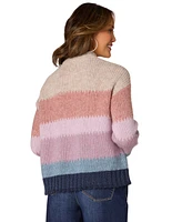 Democracy Women's Multicolored Stripe Sweater