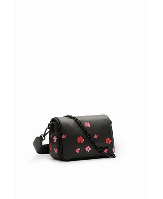 Desigual Women's S padded floral crossbody bag