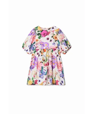 Desigual Girls Girls's A-line floral dress