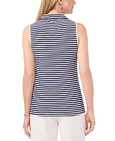 Sam & Jess Women's Sleeveless O-Zip Top