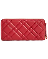 I.n.c. International Concepts Boxed Hazel Zip-Around Metallic Quilt Wristlet, Created for Macy's