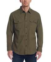 Weatherproof Vintage Men's Long Sleeve Button-Front Shirt