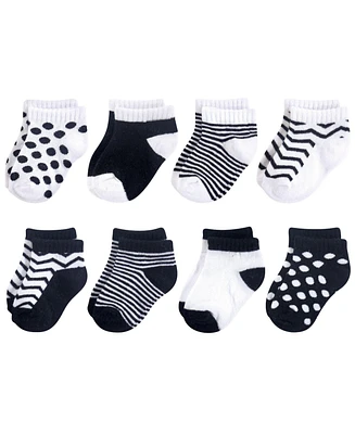 Luvable Friends Baby Girls Grow with Me Cotton Terry Socks