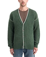 Scotch & Soda Men's Dropped-Shoulder Cardigan