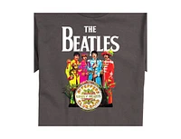 Hybrid Apparel The Beatles Group Logo Short Sleeve Tee