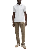 Boss Men's Slim-Fit Logo Patch Polo Shirt