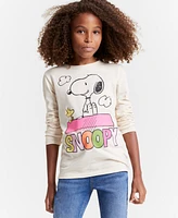 Epic Threads Girls Long-Sleeve Snoopy House Graphic T-Shirt, Created for Macy's