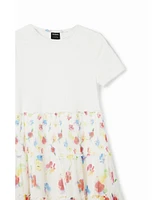 Desigual Girls Girls's Combination floral dress