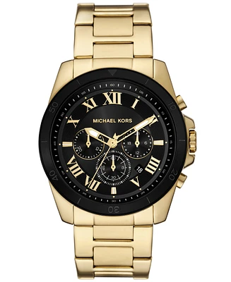 Michael Kors Men's Alek Chronograph -Tone Stainless Steel Watch 44mm