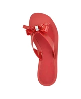 Guess Women's Tutu Eva Fashion Bow Detail Flip Flop Sandals