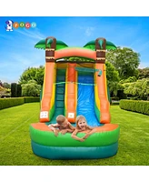 Pogo Bounce House Inflatable Water Slide for Kids (Without Blower) - 21' x 9' x 12' Foot Backyard Inflatable Slide for Summer Fun