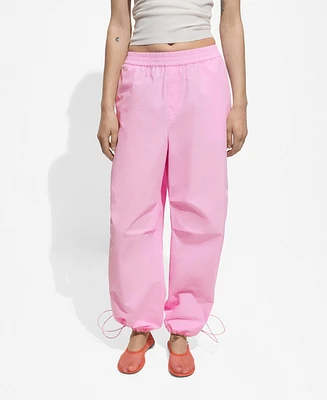 Mango Women's Cotton Parachute Pants