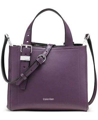 Calvin Klein Lowen Triple Compartment Adjustable Crossbody