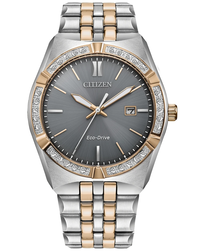 Citizen Eco-Drive Men's Corso Diamond (1/10 ct. t.w.) Two