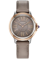 Citizen Eco-Drive Women's Ceci Taupe Eco