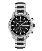 Plein Sport Men's Impact Chronograph Date Quartz Two Tone Bracelet 46mm