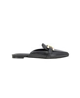 BCBGeneration Women's Tara Buckle Mule Flats
