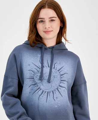 Grayson Threads, The Label Juniors' Celestial Sun Graphic Hoodie