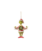 Jim Shore Grinch Holding Merry Christmas Banner Ornament