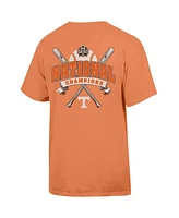 Comfortwash Men's Tennessee Orange Volunteers 2024 Ncaa Baseball College World Series Champions T-Shirt