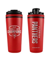 Wincraft Florida Panthers 2024 Stanley Cup Champions 26oz. Stainless Steel Ice Shaker Blender Bottle