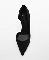 Mango Women's Asymmetrical Heeled Shoes