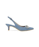 BCBGeneration Women's Donna Pointy Toe Bow Dress Pumps