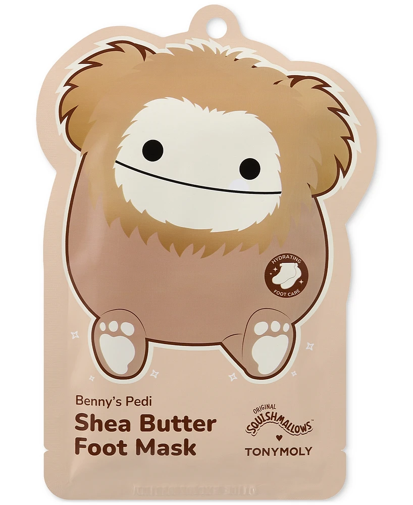 Tonymoly Squishmallow Benny Pedi Foot Mask