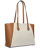 Michael Kors Taryn Logo Large Top Zip Tote