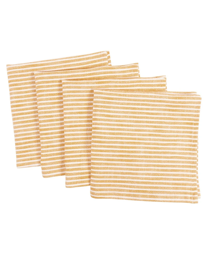 Kaf Home Stone Wash Monaco Napkins, Set of 4