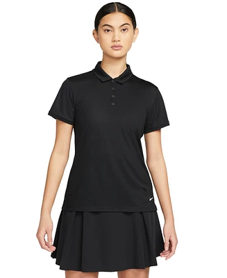 Nike Women's Dri-fit Victory Short-Sleeve Golf Polo Shirt