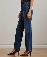 Lauren Ralph Women's Relaxed-Fit Ankle Jeans