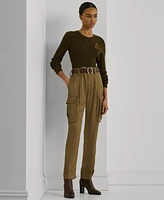 Lauren Ralph Women's Tapered Cargo Pants