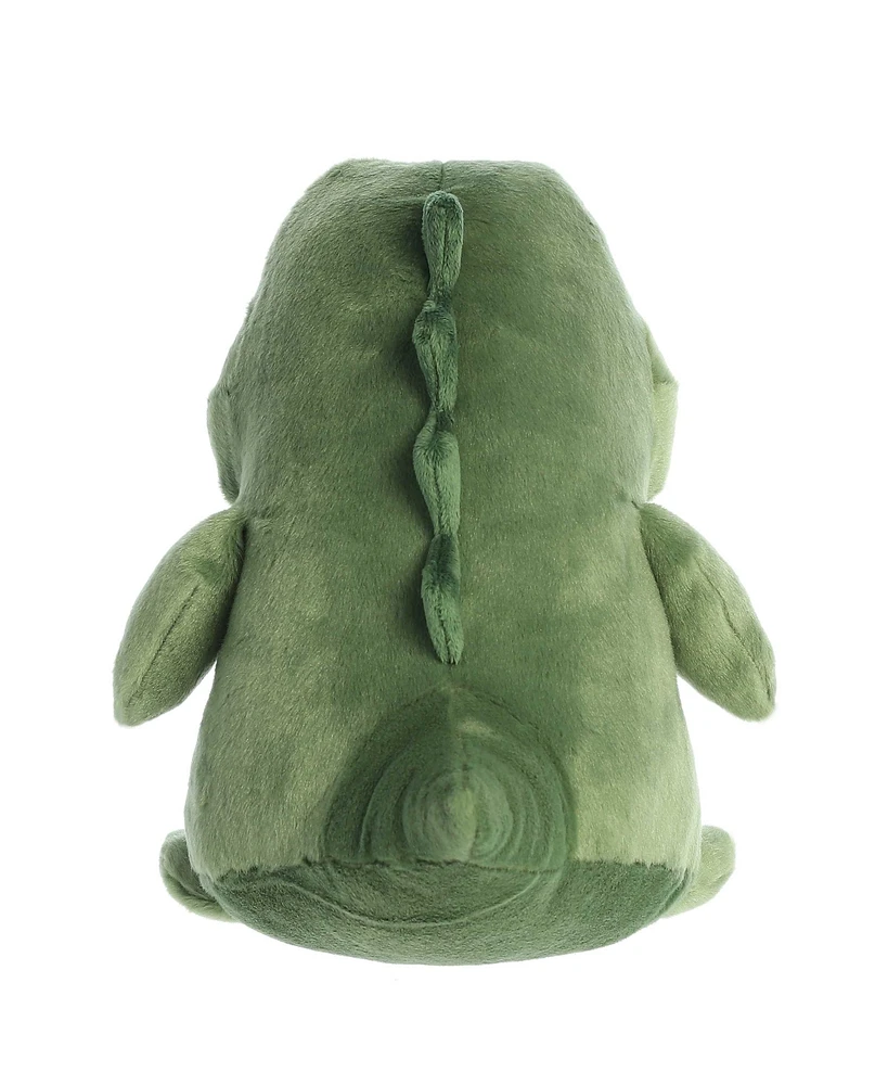 Aurora Large Happy Alligator Happy Hippo and Friends Whimsical Plush Toy Green 13"
