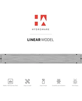 Hydroware Linear Shower Drain - Tile Insert 48 Inches