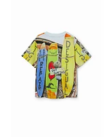 Desigual Boys Boys's Photographic surf T-shirt