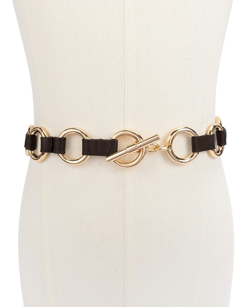 Michael Kors Women's Marisa Multi Ring Belt