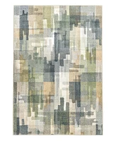 Orian Riverstone Metro Plaid 7'10"x10'10" Area Rug