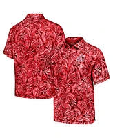 Tommy Bahama Men's Crimson Washington State Cougars Tropical Score IslandZone Polo