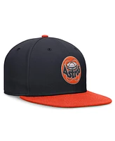 Nike Men's Navy/Orange Houston Astros Rewind Cooperstown True Performance Fitted Hat