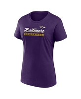 Fanatics Women's Baltimore Ravens Risk T-Shirt Combo Pack