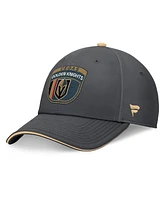 Fanatics Men's Charcoal Vegas Golden Knights 2024 Nhl Draft Flex Hat